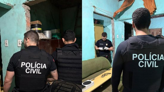 Suspeito tentou destruir celular e foi autuado em flagrante por fraude processual - Foto: Cortesia/PCAL