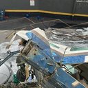 Destroços da aeronave que caiu em Belo Horizonte - Divulgação / Corpo de Bombeiros