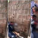Bebê foi resgatado pelo Samu após ser abandonado em vão entre duas paredes na PB - Reprodução / TV Cabo Branco