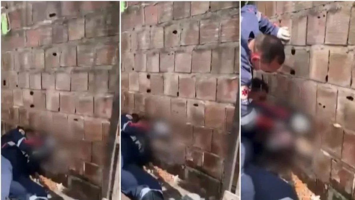 Bebê encontrado entre paredes morre, e polícia pede internação da mãe