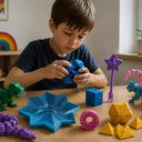 Imagem Brinquedos sensoriais para crianças autistas; loja virtual investe em segmento em Alagoas