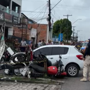 Segundo a PRF, apenas o condutor do veículo causador do acidente ficou ferido - Foto: Reprodução