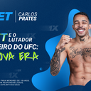 Imagem A 1xBet sobe ao octógono: Carlos Prates é o mais novo embaixador brasileiro da marca no UFC