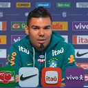 Casemiro falou com a imprensa nesta quinta-feira - Reprodução / CBF TV