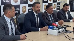 Da esquerda para direita: delegados Sidney Tenório, Eduardo Mero, Antônio Carlos Lessa e Flávio Dutra - Reprodução / PC-AL