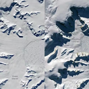 Imagens do Observatório da Terra da NASA por Lauren Dauphin, usando dados do Landsat do Serviço Geológico dos Estados Unidos