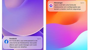 Meta apresenta novos recursos para restrição de uso de redes sociais por jovens de até 16 anos - Reprodução / Meta