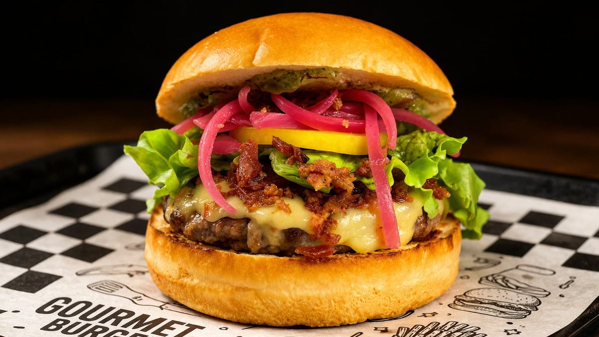 Hambúrguer de carneiro é bom demais