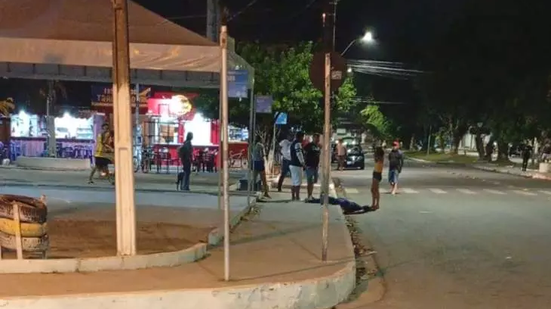 Crime foi registrado na praça do Conjunto Graciliano Ramos, no bairro Cidade Universitária - Foto: Reprodução