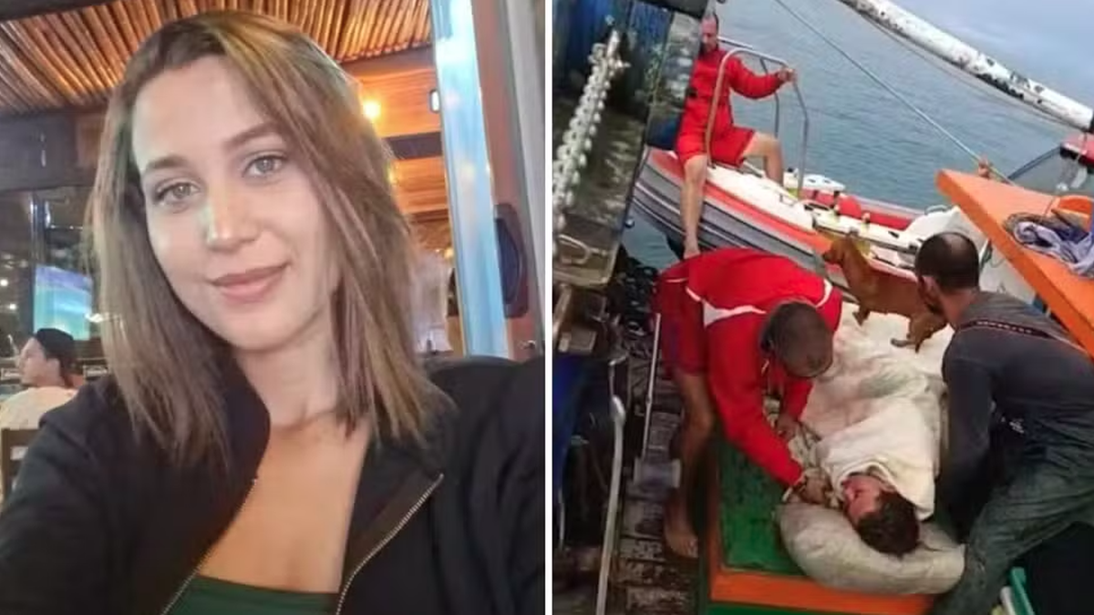 Mulher que ficou três dias à deriva no mar foi resgatada por pescadores no litoral de SP