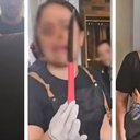 Mulher é presa ao dar facada em cabeleireiro por não gostar de corte de cabelo - Reprodução / Redes sociais