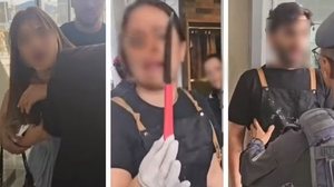 Mulher é presa ao dar facada em cabeleireiro por não gostar de corte de cabelo - Reprodução / Redes sociais