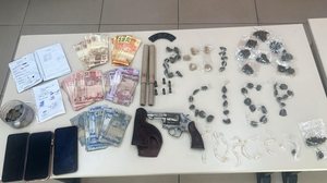 Material apreendido em ação da Polícia Militar em Ouro Branco - Foto: Ascom PM