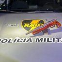 Arma utilizada no roubo foi apreendida pela Polícia Militar - Ascom PMAL