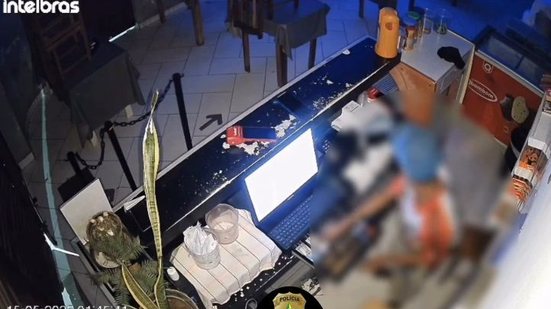 Suspeito de série de invasões e furtos em estabelecimentos é preso em Santana do Ipanema - Reprodução / PC-AL