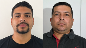 Yago Gomes Pereira (à esquerda) e Denivaldo Jardel Lira Moraes (à direita) foram mortos a tiros - Foto: Arquivo TNH1