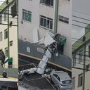 Imagem Bombeiros confirmam duas mortes após queda de avião em BH