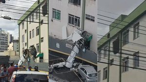 Imagem Bombeiros confirmam duas mortes após queda de avião em BH