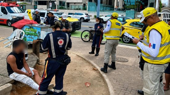 Caso foi registrado nesse domingo, na orla de Pajuçara - Ascom Seprev