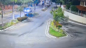 O suspeito que foi preso é considerado de alta periculosidade e já foi preso por ter praticado vários crimes, entre eles porte de arma de fogo, homicídio e violência doméstica - Foto: Reprodução