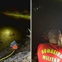 Seis pessoas morrem após carro cair no Lago Corumbá IV, em Goiás - Reprodução / TV Anhanguera