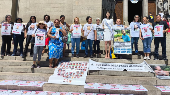 Em 2025, 84.760 pessoas desapareceram no Brasil - Foto: Grupo de Mães da Sé/Arquivo pessoal