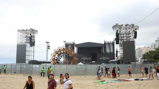 Espetáculo será realizado na noite deste sábado, em Copacabana - Foto: Agência Brasil