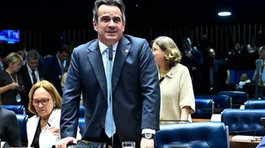 Senador Ciro Nogueira no plenário do Senado - Waldemir Barreto/Agência Senado