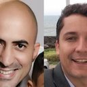 Wellington Oliveira, piloto, de 34 anos, e Fernando Moreira Souto, de 36, morreram no acidente com o avião que bateu em um prédio de BH - Reprodução / Redes sociais