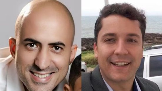 Wellington Oliveira, piloto, de 34 anos, e Fernando Moreira Souto, de 36, morreram no acidente com o avião que bateu em um prédio de BH - Reprodução / Redes sociais
