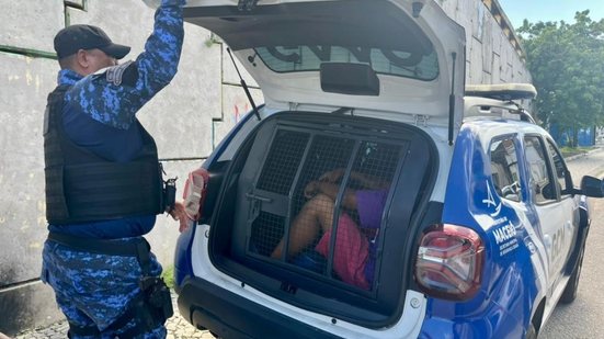 pós a operação, os suspeitos foram encaminhados à Central de Flagrantes para a adoção dos procedimentos legais cabíveis. - Foto: Ascom Semsc