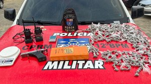 PM apreende quatro armas de fogo e drogas em ações na Grande Maceió - Ascom PMAL