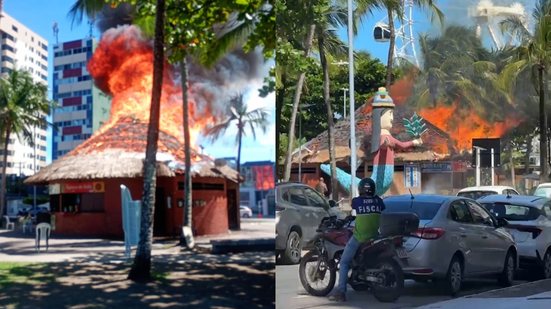 As causas do incêndio ainda são desconhecidas - Foto: Reprodução