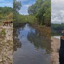 Polícia realiza operação para investigar possível cemitério clandestino em Coruripe - Foto: Reprodução
