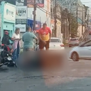 Imagem Acidente em cruzamento no Centro de Maceió deixa passageira de moto ferida