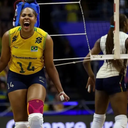 Resultado marca derrubada da invencibilidade de 39 jogos das italianas - Foto: Patricy Albuquerque/CBV
