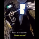 Motociclista registrou a situação em vídeo e publicou  nas redes sociais - Foto: Reprodução