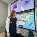 Pancadas de chuva moderada e contínua trazem riscos de alagamentos em áreas urbanas - Foto: Ascom Semarh