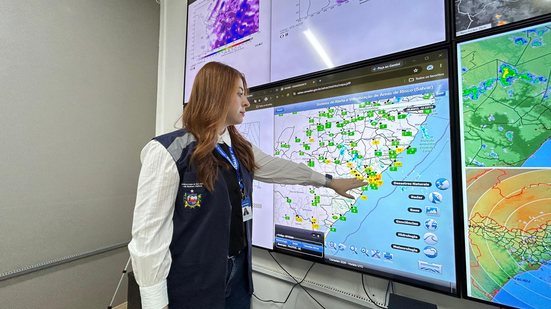Pancadas de chuva moderada e contínua trazem riscos de alagamentos em áreas urbanas - Foto: Ascom Semarh