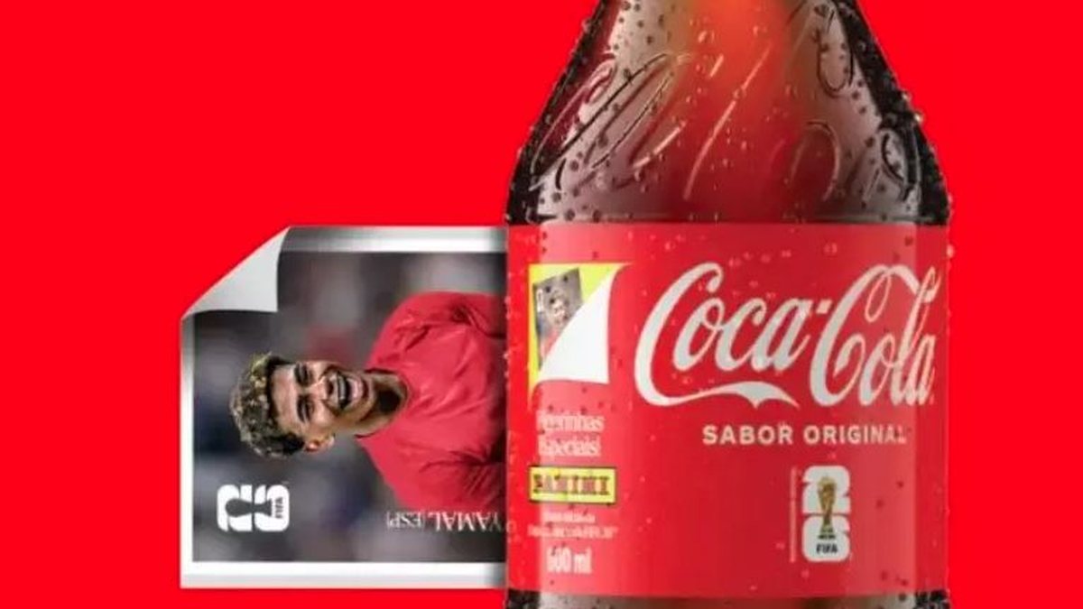 Coca\u002DCola faz substituição de garrafas devido a violação de rótulos por figurinhas da Copa do Mundo