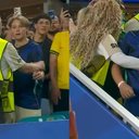 Imagem Davi Lucca é barrado por seguranças ao tentar encontrar o pai Neymar após vitória do Brasil
