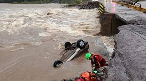 Imagem de arquivo das chuvas e enchentes no Rio Grande do Sul - Agência Brasil