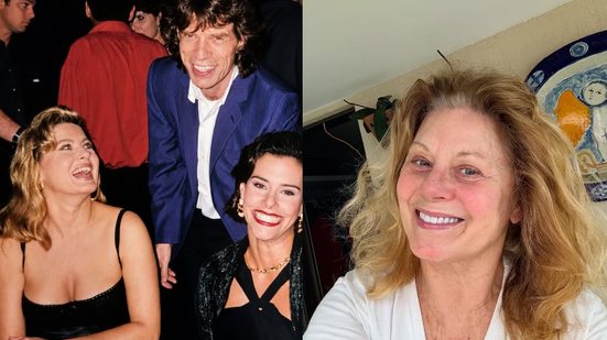 Imagem Vera Fischer conta pedido que fez a Mick Jagger durante jantar com astro e Narcisa