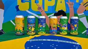Imagem Hop Bros lança coleção de cervejas inspirada nas Copas conquistadas pelo Brasil