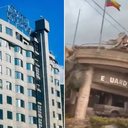 Hotel Eduard's desabou após terremotos na Venezuela - Reprodução / Redes sociais