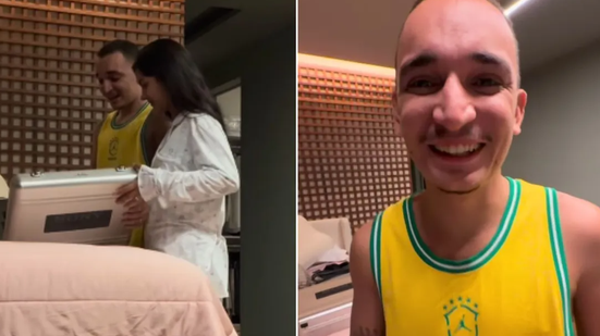 João Gomes ganha presente inesperado da esposa e realiza sonho antigo