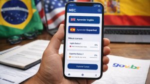 Imagem MEC Idiomas: nova plataforma oferta inglês e espanhol gratuitamente