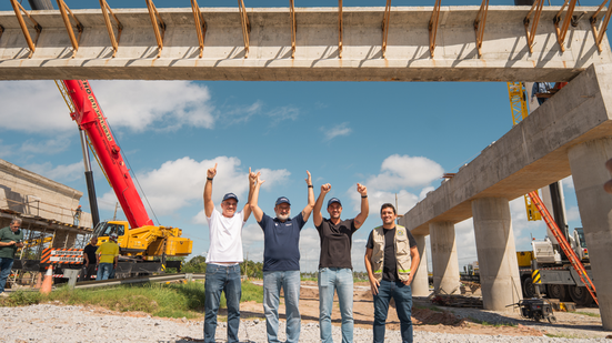 Em Maceió, Ministro dos Transportes visita obras do Arco Metropolitano