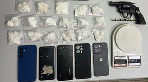 PM apreende arma, drogas, celulares e uma motocicleta no interior de Alagoas - Ascom PMAL