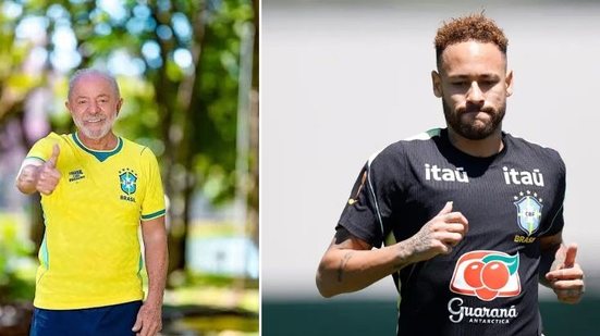 Lula chama Neymar de 'jogador home office'Ricardo Stuckert / PR | Rafael Ribeiro / CBF